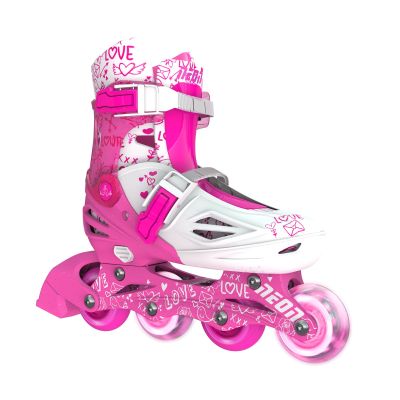 Роликові ковзани Neon Combo Skates рожеві 34-38 (NT10P4)