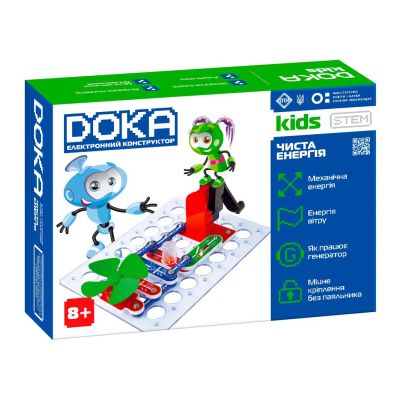 Електронний конструктор Doka Чиста енергія 21 схема (D70704)