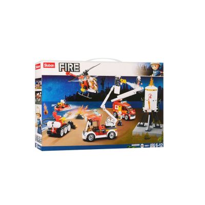 Конструктор Sluban Fire Пожежна бригада 490 деталей (M38-B0811)
