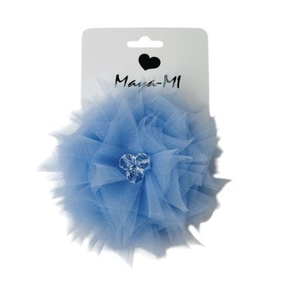 Заколка Мауа-МІ Пушинка блакитна (0199-0067-5-1)