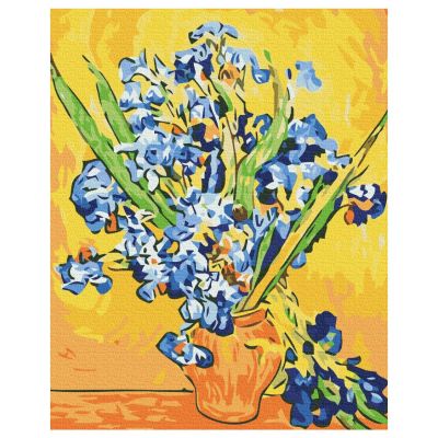 Картина за номерами Brushme Іриси у Вазі. Вінсент Ван Гог (BS52876)