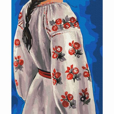 Картина за номерами Brushme Вишиванка (BS53771)