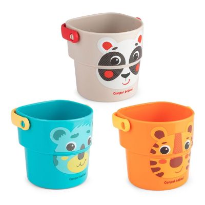 Кухлики для купання Canpol babies Hello Little 3 шт (56/000)