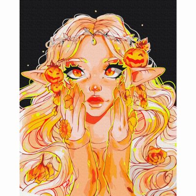 Картина за номерами Brushme Осіння ельфійка (BS53903)