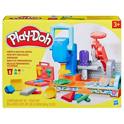 Набір для ліплення ​Play-Doh Іграшковий станок з інструментами та штампами (F9141)