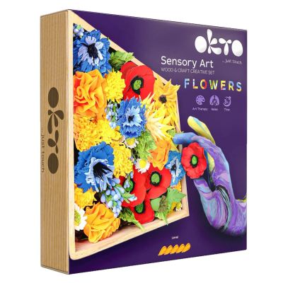 Набір для творчості OKTO Wood and Craft Квіти Свобода (10012)