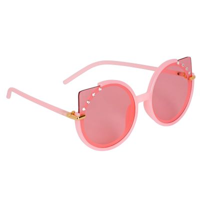 Сонячні окуляри Lukky Fashion Котячі очі рожеві (T22452)