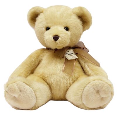 М'яка іграшка Aurora Ведмідь бежевий з бантом 43 см (130025A)