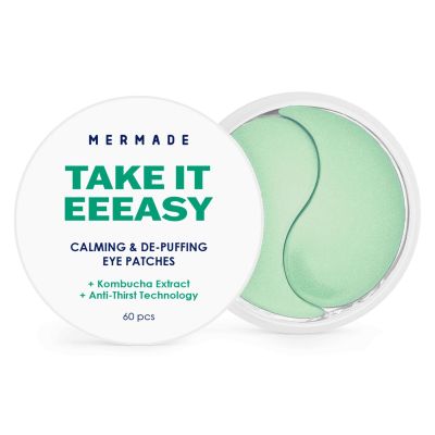 Гідрогелеві патчі під очі Mermade Kombucha extract Аnti-thirst technology 60 шт (MRPAT103)