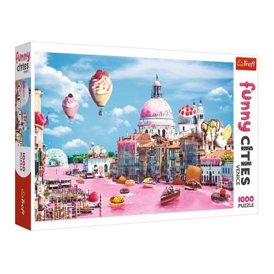 Пазли Trefl Funny Cities Солодощі в Венеції 1000 елементів (10598)