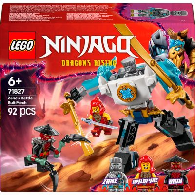 ​Конструктор LEGO NINJAGO Бойовий костюм-робот Зейна (71827)