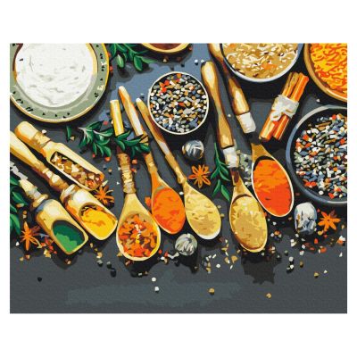 Картина за номерами Brushme Духмяні спеції (BS53398)