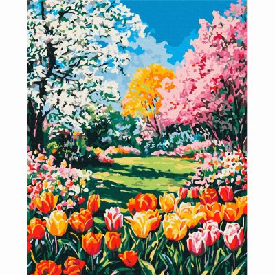 Картина за номерами Brushme Чарівність весни 40х50 см (BS54236)