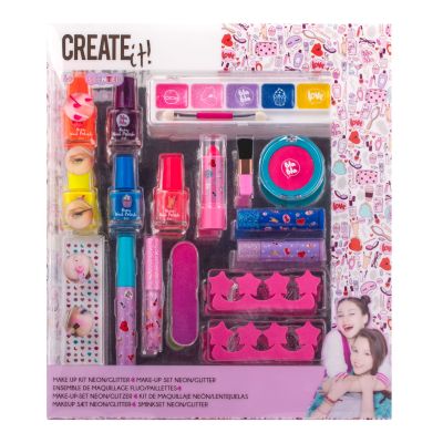 Набір косметики Create It! Неон та Блискітки (84511)