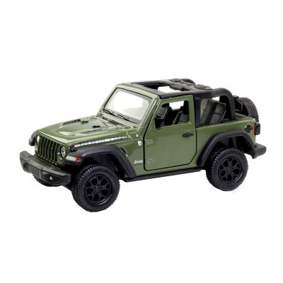Автомодель TechnoDrive Jeep Wrangler Rubicon 2021 зелений (250339U)