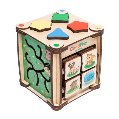 Розвивальна іграшка Good Play Бізікубик Перші кроки (K102)