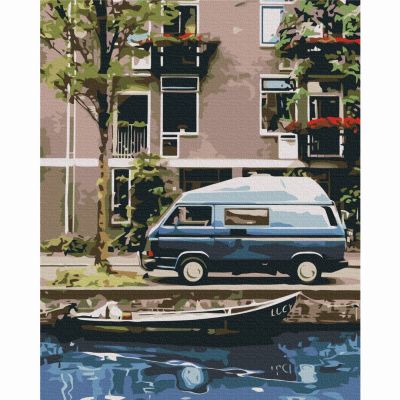 Картина за номерами Brushme Фургон мандрівника (BS52448)