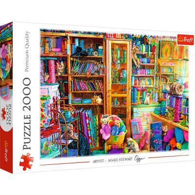 Пазли Trefl Рай для котів 2000 елементів (27113)