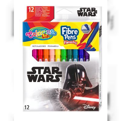 Фломастери Colorino Зоряні війни 12 кольорів (89540PTR)