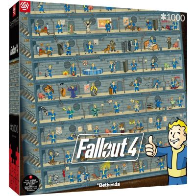 Пазл GoodLoot Fallout 4 Perk Poster Puzzles 1000 елементів (5908305247937)