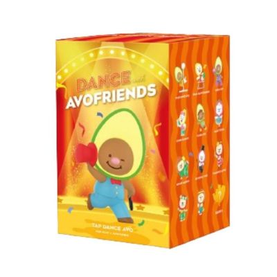 Колекційна фігурка-сюрприз Pop Mart Avofriends Dance (AVD-01)