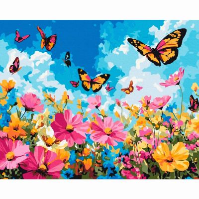 Картина за номерами Brushme Весняне поле 40х50 см (BS54234)