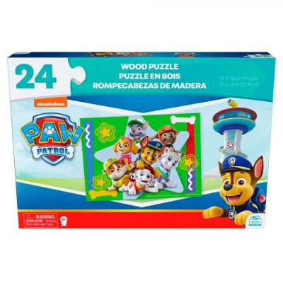 Пазл дерев'яний Spin Master Paw Patrol (/6066932)