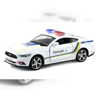 Автомодель Uni-Fortune Ford Mustang Українська поліція (554029P-UKR)