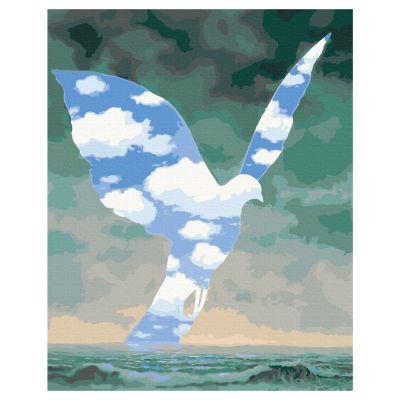 Картина за номерами Brushme Велика сім'я. Рене Магрітт (BS52384)