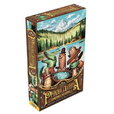 Настільна гра Asmodee Річкова долина. Фабрика мозаїки (ALLRIVV0101UA)
