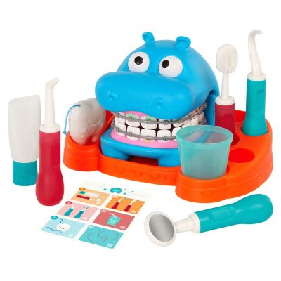 Ігровий набір Battat Lite Бегемотик у стоматолога (BT1803Z)