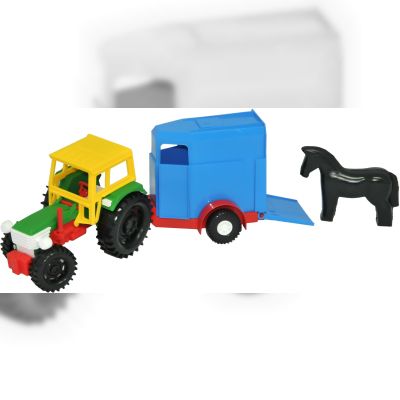 Трактор Tigres з причепом для коней (39009/39009-1)
