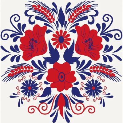 Картина за номерами Art Craft Сучасний орнамент 30 х 30 см (13038-AC)