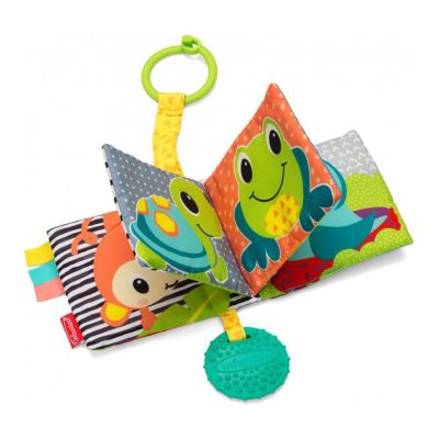 Розвивальна книжка Infantino Тваринки з прорізувачем (005362I)