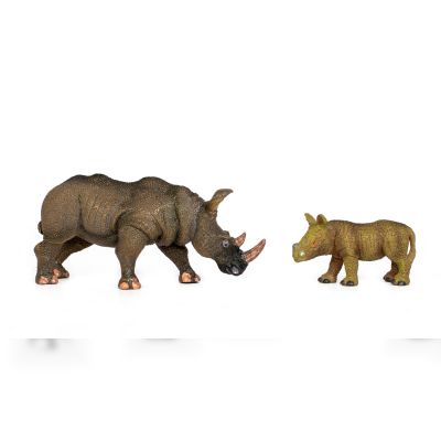 Набір фігурок Kids Team Сафарі Носоріг з дитинчам (Q9899-A24/2)