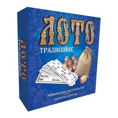 Настільна гра Strateg Лото традиційне українською (30315)