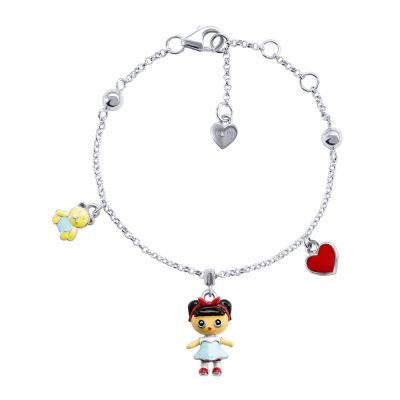 Браслет UmaUmi Лола на ланцюжку блакитний (3071039795202)