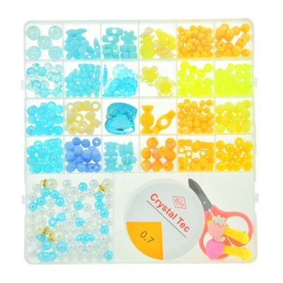 Набір для творчості Shantou Jinxing Бісер жовтий і блакитний в асортименті (PL-15/01/05)