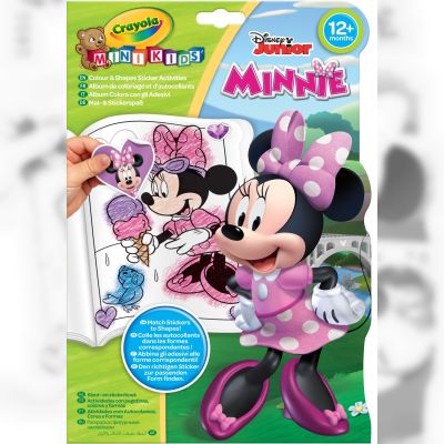 Розмальовка Crayola Mini Kids Minnie Mouse зі стікерами (256399.012)