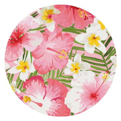 Картина за номерами Brushme Острівні квіти (RC00043M)