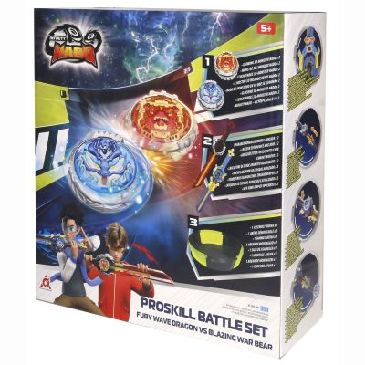 Ігровий набір Infinity Nado VI Proskill Battle Set Лютий Дракон і Палаючий Бойовий Ведмідь (EU654281)