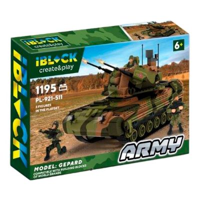 Конструктор IBLOCK Армия Gepard (PL-921-511)