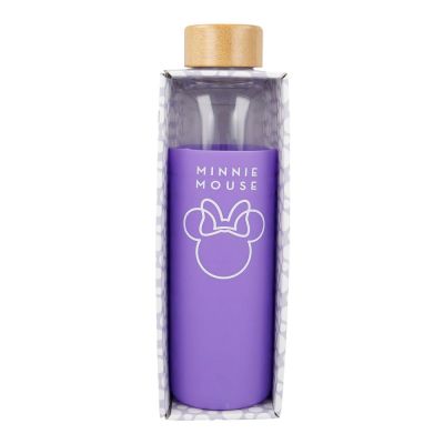 Пляшка для води Stor Disney Мінні Маус 585 мл скляна (Stor-00255)