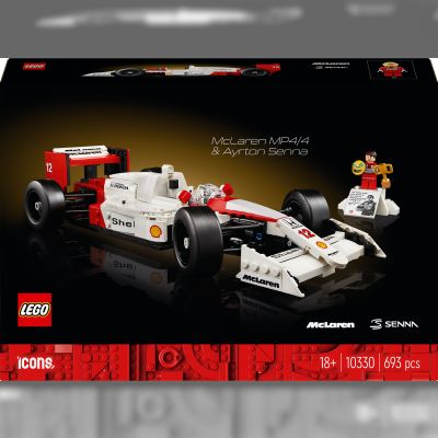 Конструктор LEGO Icons McLaren MP4/4 і Айртон Сенна (10330)