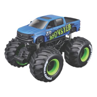 Автомодель Maisto Earth shockers Monster Z71 синьо-зелена (21144/21144-24)