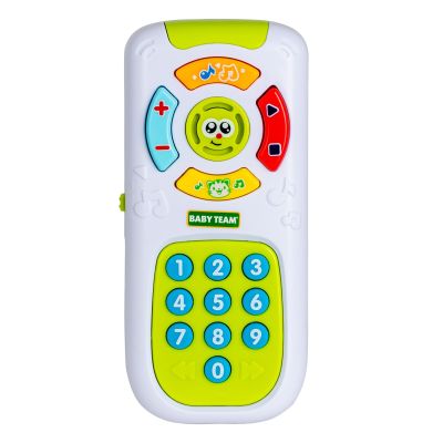 Музична іграшка Baby Team Телефон та пульт 2 в 1 (8652)