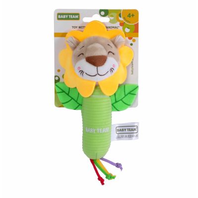Іграшка з пищалкою Baby Team Левеня (8507/8507-3)