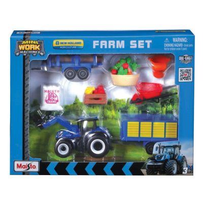 Ігровий набір Maisto Farm Play Set синій (12564/1)
