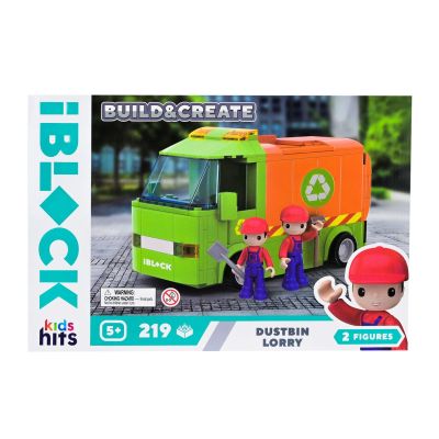 Конструктор IBLOCK Build & create Dustbin lorry 219 деталей (KH17/005/1)