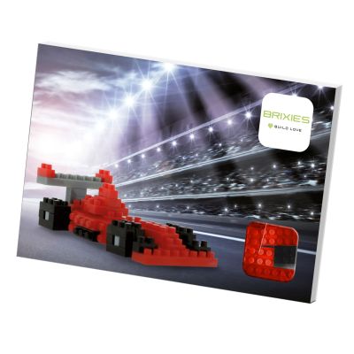 Конструктор BRIXIES Листівка Гоночний болід 62 деталі (220.025)